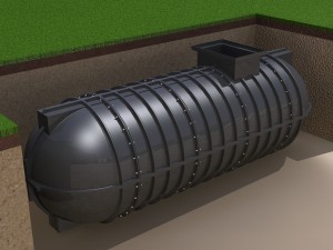 AF 10H 3D Underground storage tank